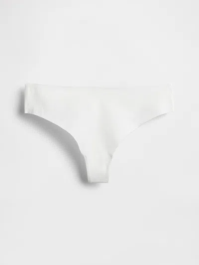Gap Organic Stretch Cotton Thong In White