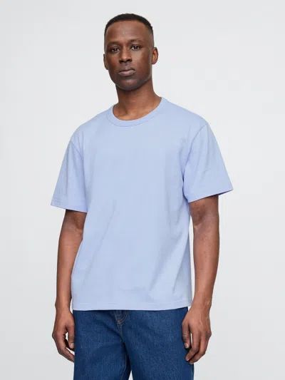 Gap Original T-shirt In Blue Crystal