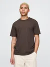 Gap Original T-shirt In Brown