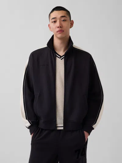 Gap Oui Heavyweight French Terry Jacket In Multi
