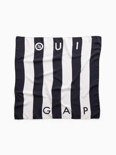 Gap Oui Stripe Scarf In Black