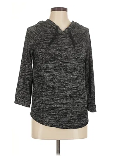 Pre-owned Gap Outlet 3/4 Sleeve Top Gray Cowl Neck Tops