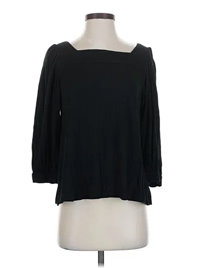 Pre-owned Gap Outlet 3/4 Sleeve T-shirt In Black