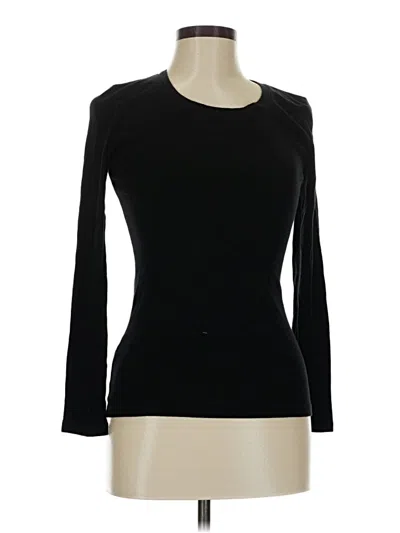 Pre-owned Gap Outlet 3/4 Sleeve T-shirt In Black