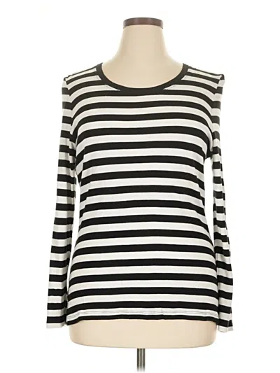 Pre-owned Gap Outlet 3/4 Sleeve T-shirt In Ivory