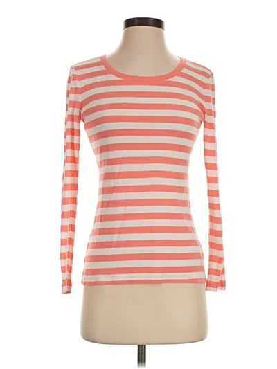 Pre-owned Gap Outlet 3/4 Sleeve T-shirt In Orange