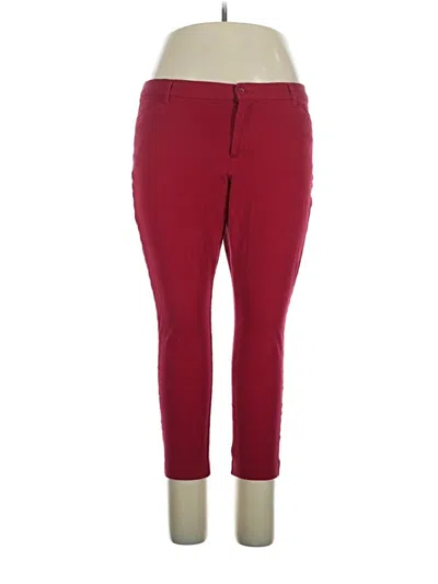 Pre-owned Gap Outlet Active Pants In Red