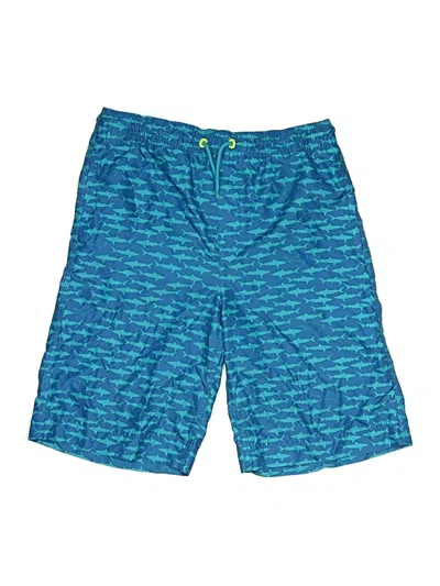 Pre-owned Gap Outlet Kids' Board Shorts In Blue