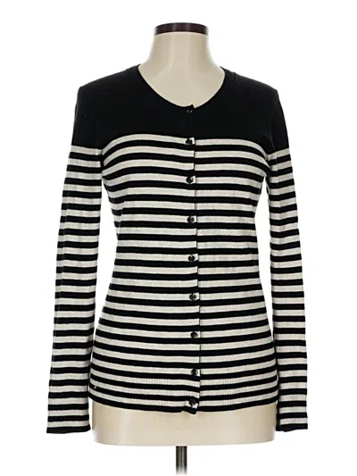 Pre-owned Gap Outlet Cardigan Sweater In Black