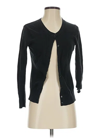 Pre-owned Gap Outlet Cardigan Sweater In Black