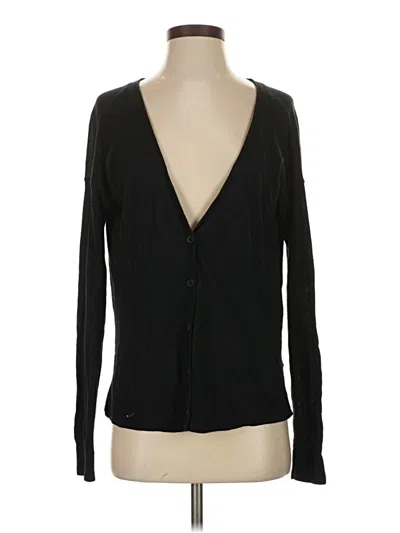 Pre-owned Gap Outlet Cardigan Sweater In Black