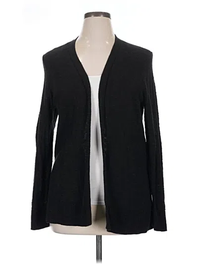 Pre-owned Gap Outlet Cardigan Sweater In Black
