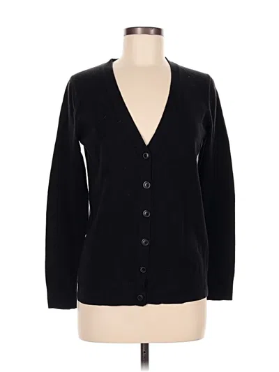 Pre-owned Gap Outlet Cardigan Sweater In Black