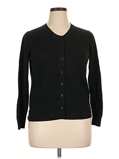 Pre-owned Gap Outlet Cardigan Sweater In Black