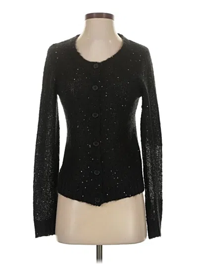 Pre-owned Gap Outlet Cardigan Sweater In Black