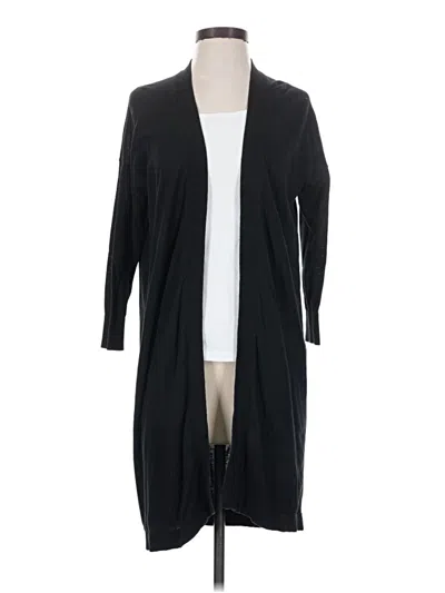 Pre-owned Gap Outlet Cardigan Sweater In Black