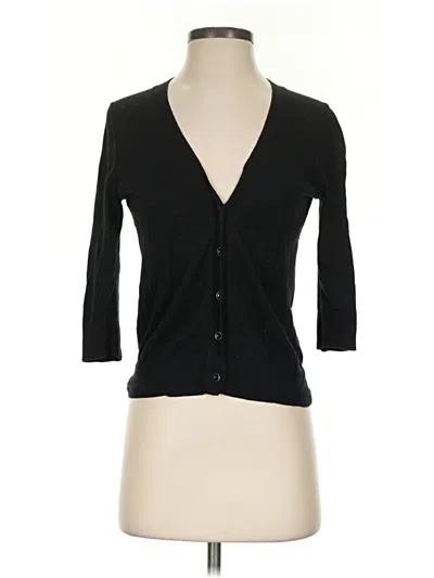 Pre-owned Gap Outlet Cardigan Sweater In Black