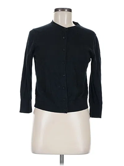 Pre-owned Gap Outlet Cardigan Sweater In Black