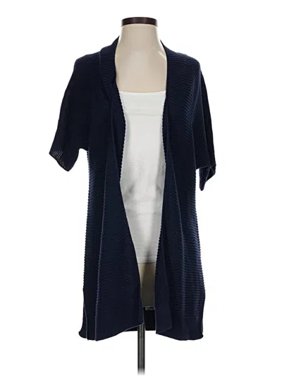 Pre-owned Gap Outlet Cardigan Sweater In Blue