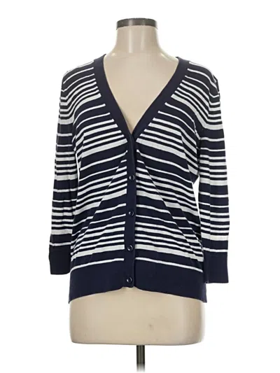 Pre-owned Gap Outlet Cardigan Sweater In Blue