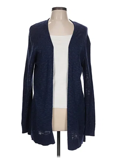 Pre-owned Gap Outlet Cardigan Sweater In Blue
