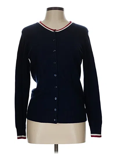 Pre-owned Gap Outlet Cardigan Sweater In Blue