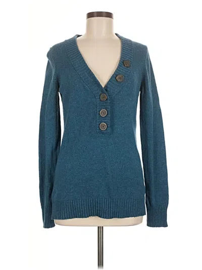 Pre-owned Gap Outlet Cardigan Sweater In Blue
