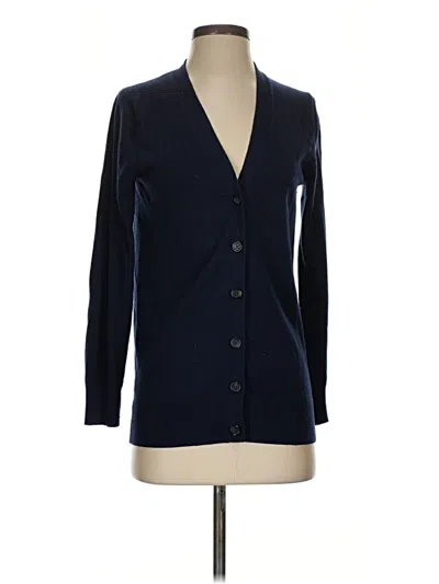 Pre-owned Gap Outlet Cardigan Sweater In Blue