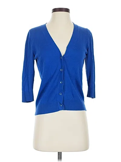 Pre-owned Gap Outlet Cardigan Sweater In Blue