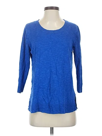 Pre-owned Gap Outlet Cardigan Sweater In Blue