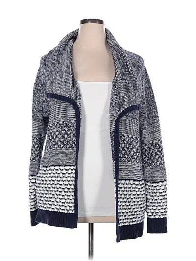 Pre-owned Gap Outlet Cardigan Sweater In Blue