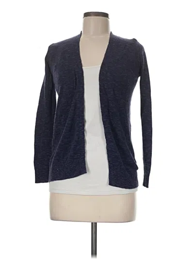 Pre-owned Gap Outlet Cardigan Sweater In Blue
