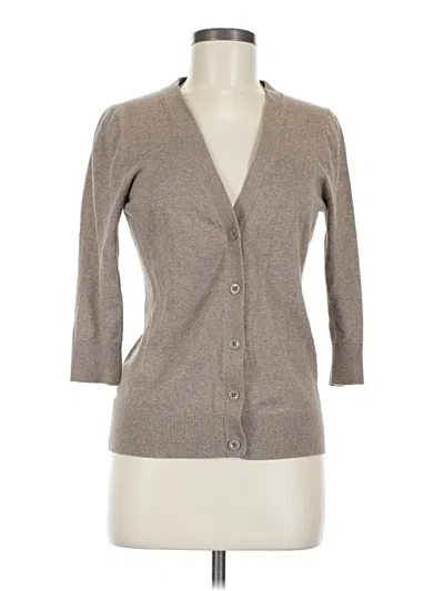 Pre-owned Gap Outlet Cardigan Sweater In Brown