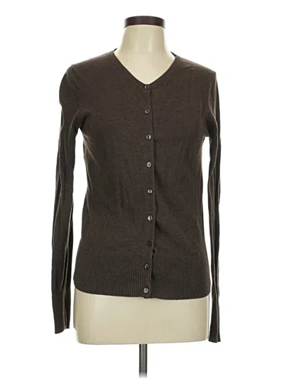 Pre-owned Gap Outlet Cardigan Sweater In Brown