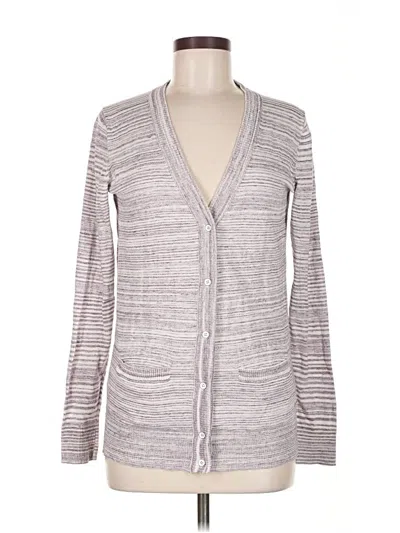 Pre-owned Gap Outlet Cardigan Sweater In Gray