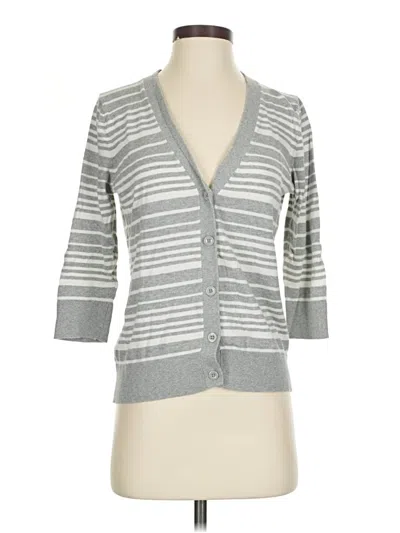 Pre-owned Gap Outlet Cardigan Sweater In Gray