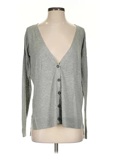 Pre-owned Gap Outlet Cardigan Sweater In Gray