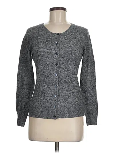 Pre-owned Gap Outlet Cardigan Sweater In Gray