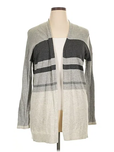 Pre-owned Gap Outlet Cardigan Sweater In Gray