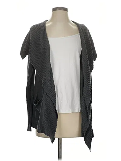 Pre-owned Gap Outlet Cardigan Sweater In Gray
