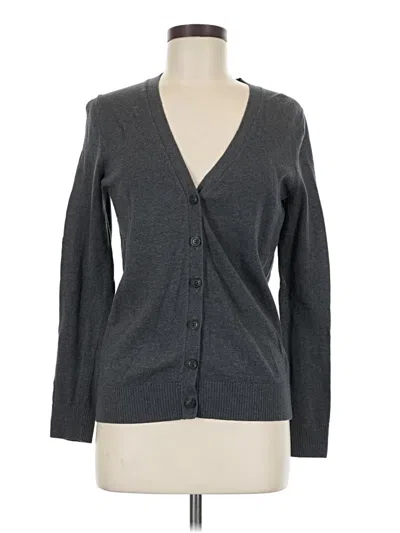 Pre-owned Gap Outlet Cardigan Sweater In Gray
