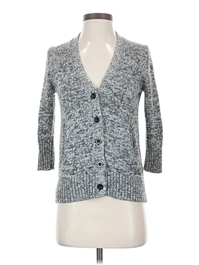 Pre-owned Gap Outlet Cardigan Sweater In Gray
