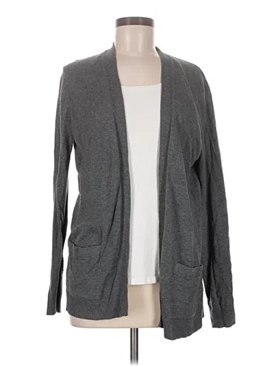 Pre-owned Gap Outlet Cardigan Sweater In Gray