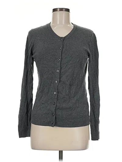 Pre-owned Gap Outlet Cardigan Sweater In Gray