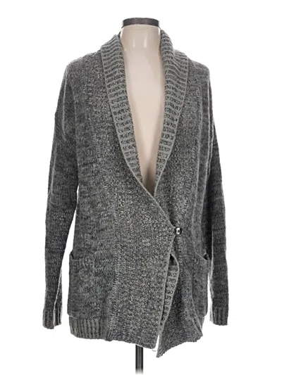 Pre-owned Gap Outlet Cardigan Sweater In Gray