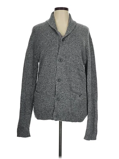 Pre-owned Gap Outlet Cardigan Sweater In Gray