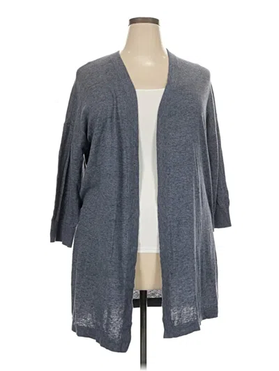 Pre-owned Gap Outlet Cardigan Sweater In Gray