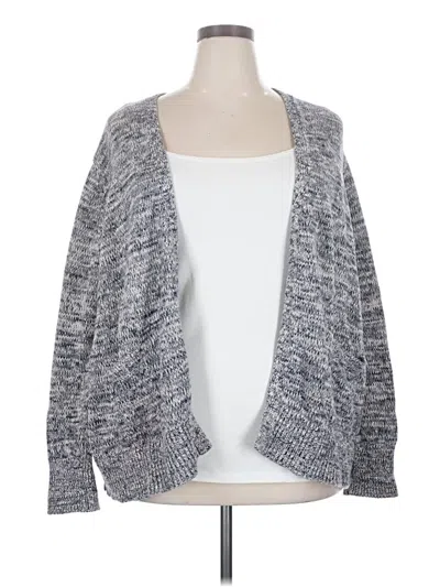 Pre-owned Gap Outlet Cardigan Sweater In Gray