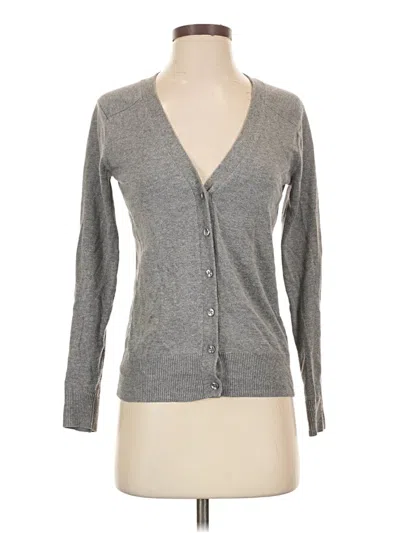 Pre-owned Gap Outlet Cardigan Sweater In Gray