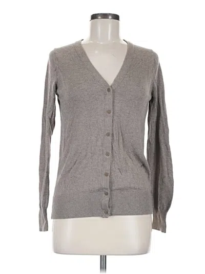 Pre-owned Gap Outlet Cardigan Sweater In Gray